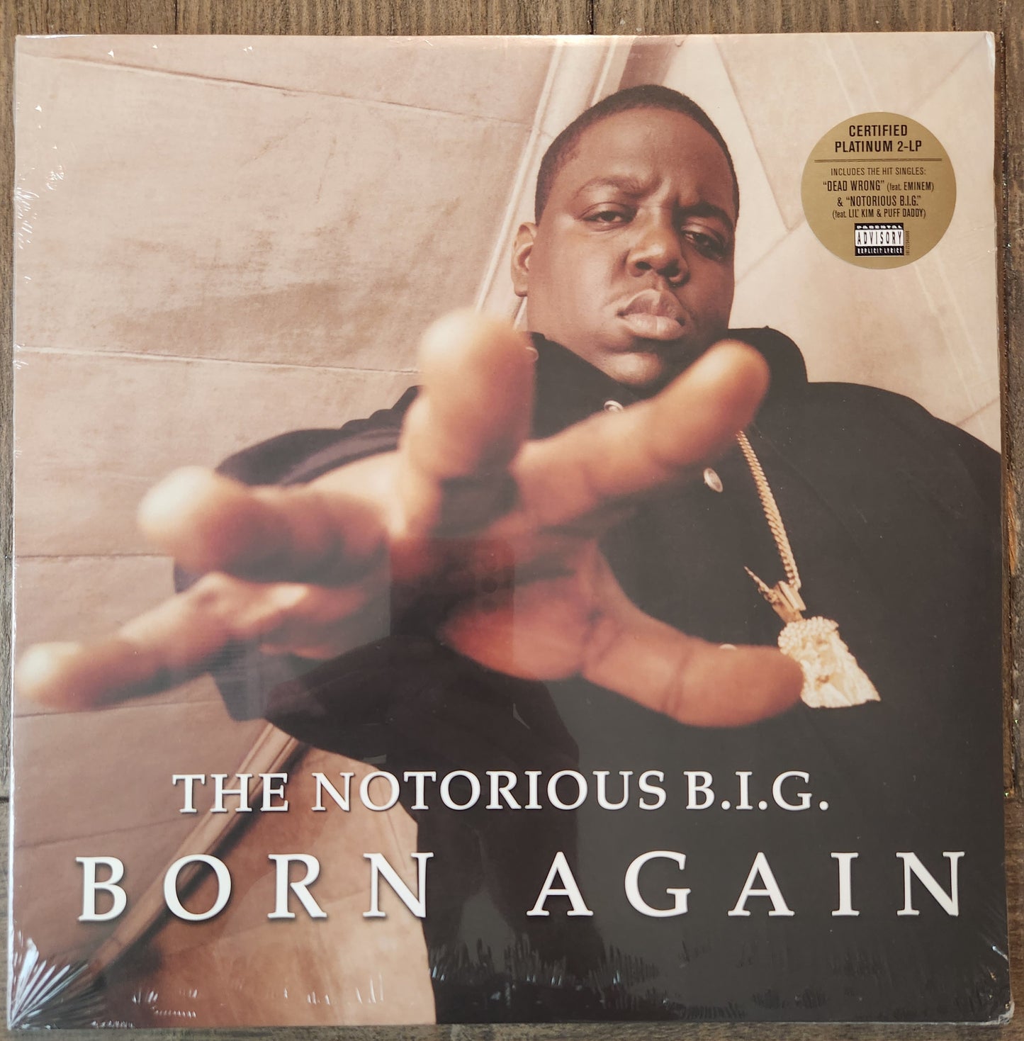 Notorious B.I.G. Born Again Sealed Vinyl Record Reissue