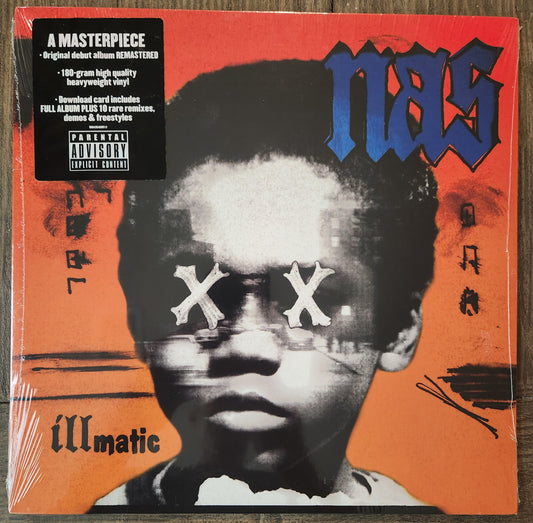 Nas Illmatic Sealed Vinyl Record Reissue