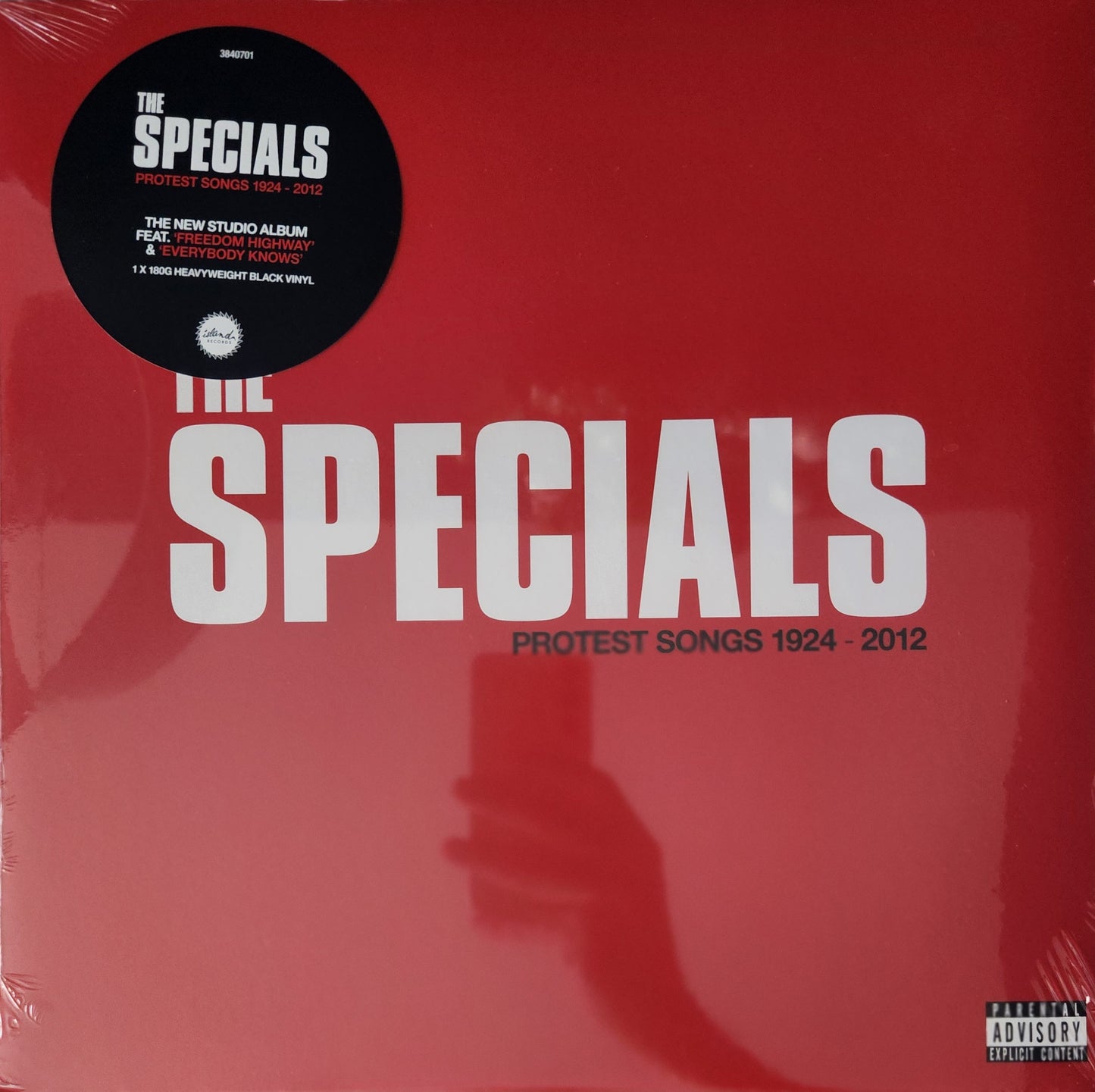 The Specials Protest Songs 1924-2012 Vinyl