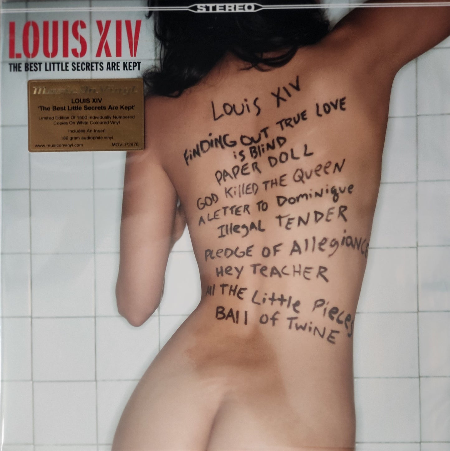 Louis XIV - The Best Little Secrets Are Kept - Music On Vinyl Limited Edition White Vinyl