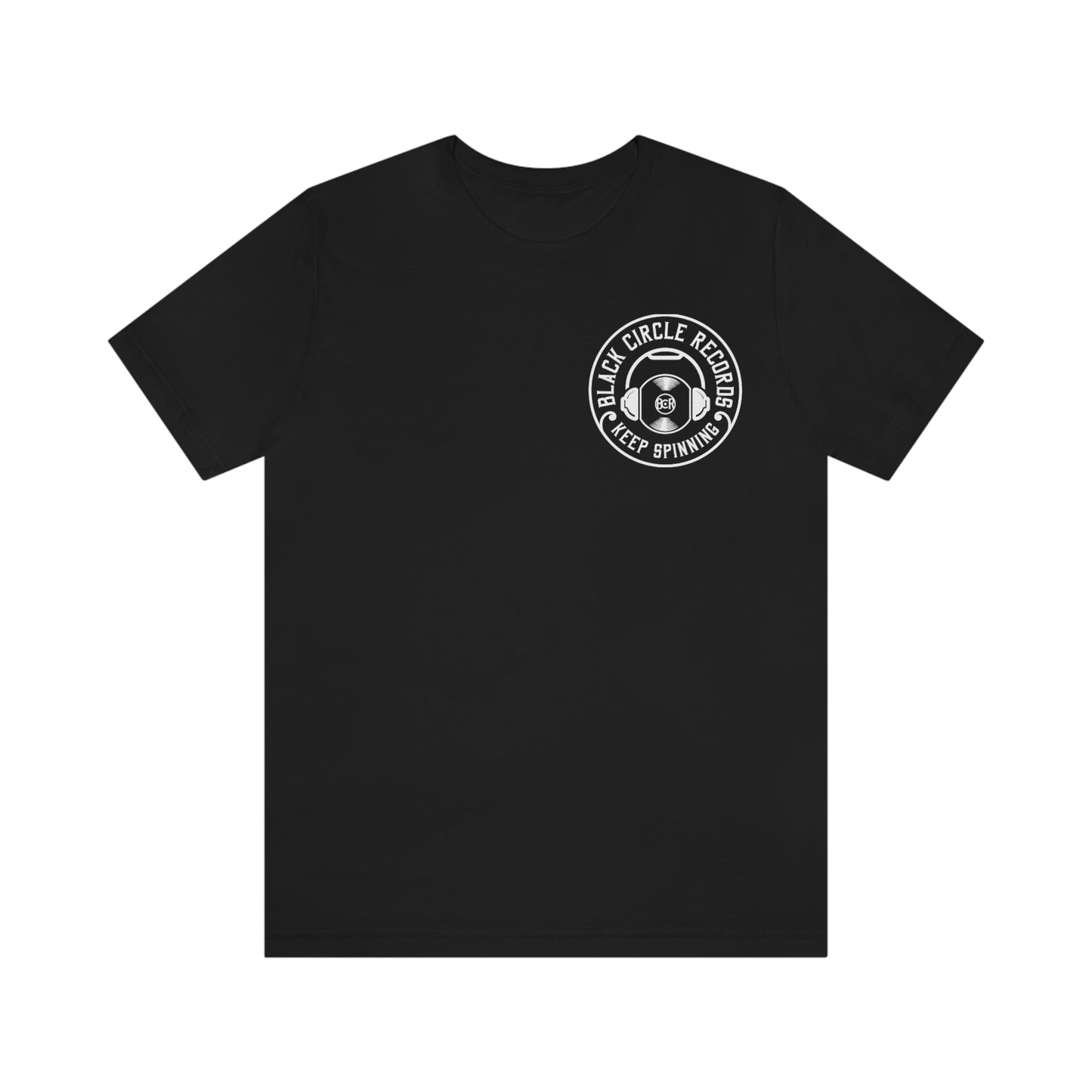 Black Circle Records Dual Sided Tee - Record Store