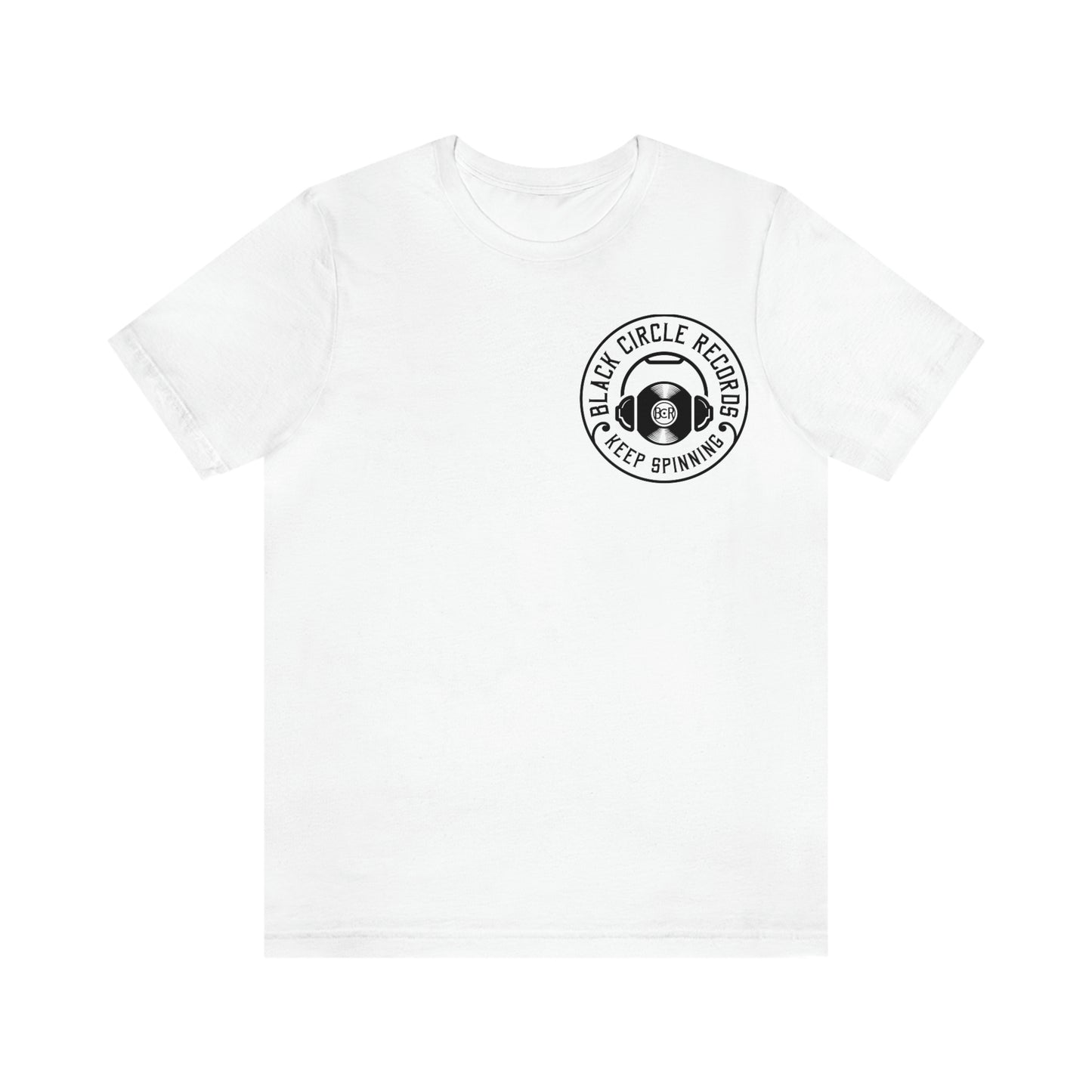 Black Circle Records Dual Sided Tee - Record Store